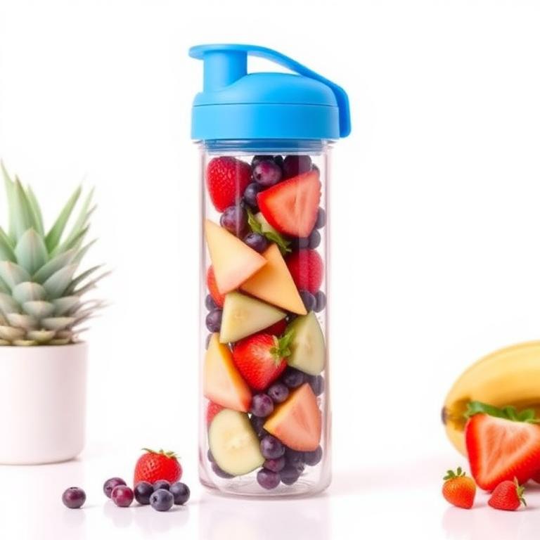 Liquidificador Portátil Mini Shake USB Recarregável