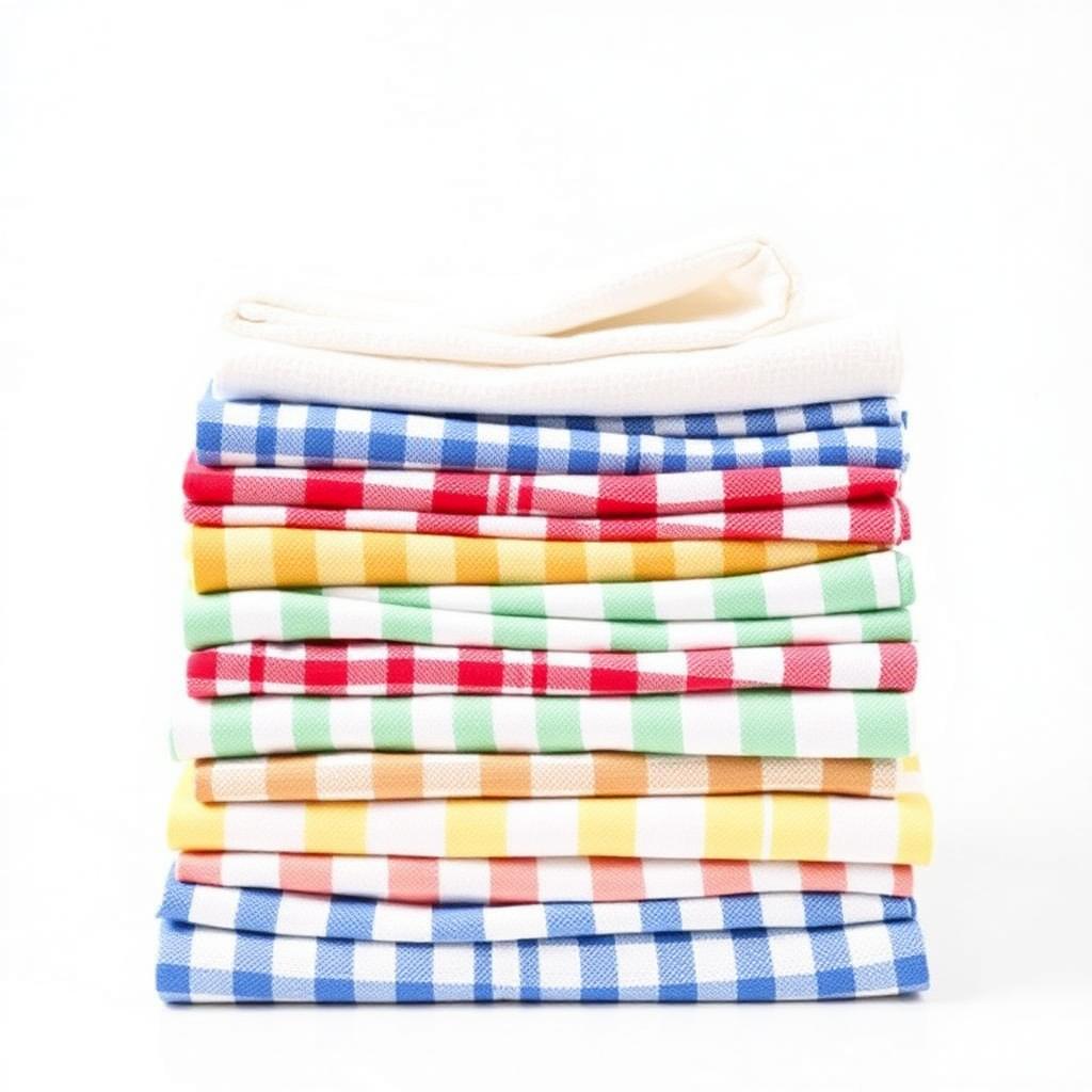 Conjunto 20 Panos de Prato 100% Algodão