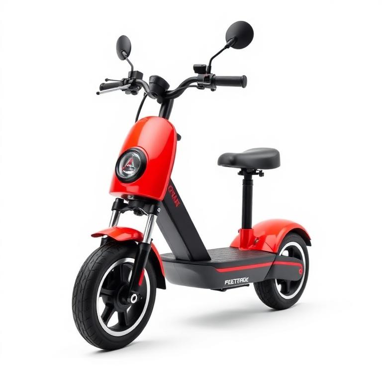 Scooter Elétrica Infantil 3 Rodas com Bateria Recarregável