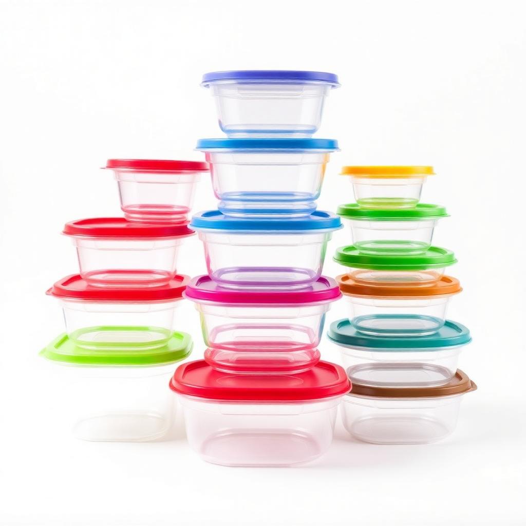 Kit Tupperware 15 Potes Herméticos com Tampa